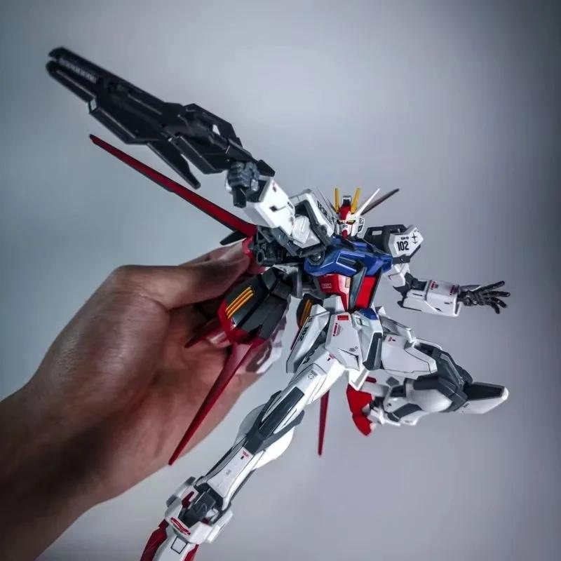 HG 1/144 Strike Dog Fighter GAT-X105 Kit de Modélisme Mécanique Figurines Jouets de Puzzle pour Garç