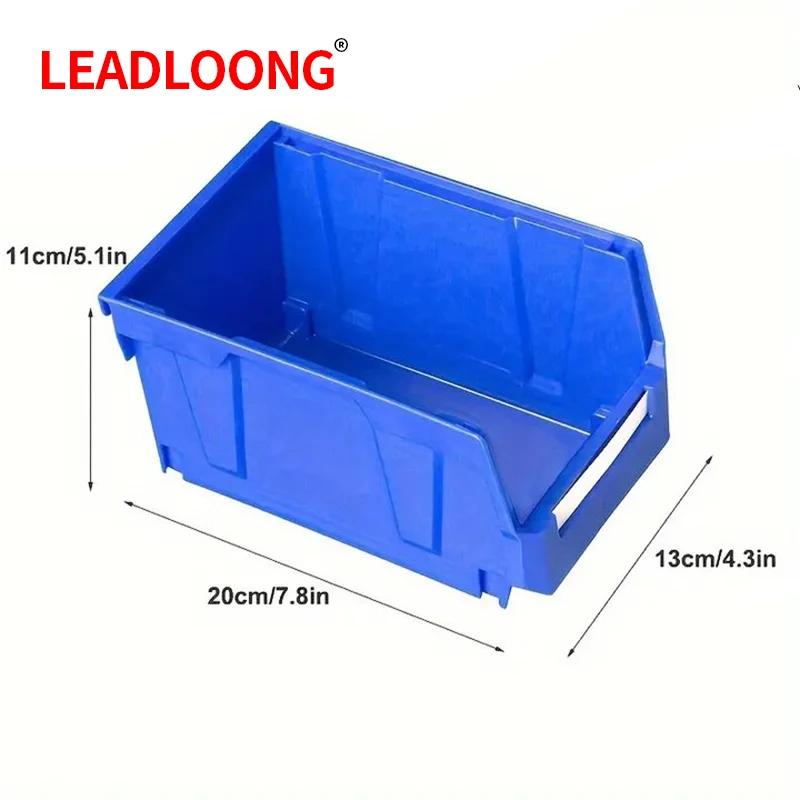 Bacs de rangement empilables en plastique, boîtes de rangement à vis, organisateur de rangement de p