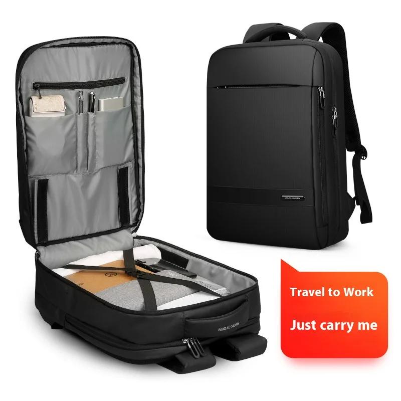 MARK RYDEN sac à dos de voyage hommes sac à dos d'affaires école extensible USB sac grande capacité 