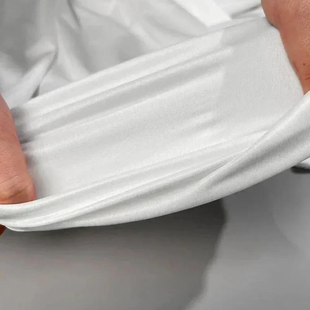 Tshit – haut de sport décontracté pour hommes, confortable et respirant, col rond, avec lettres impr