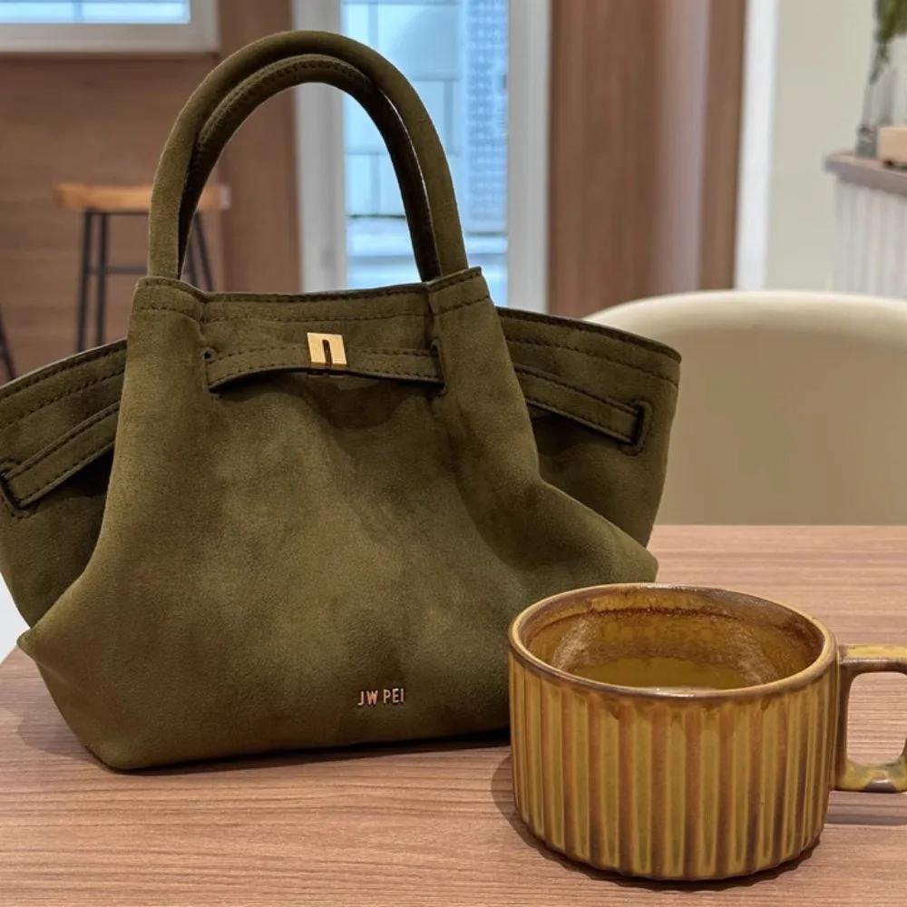 JW PEI 2026 Nouveau Sac à bandoulière pour femme, Mini sac fourre-tout en cuir végétalien de haute q