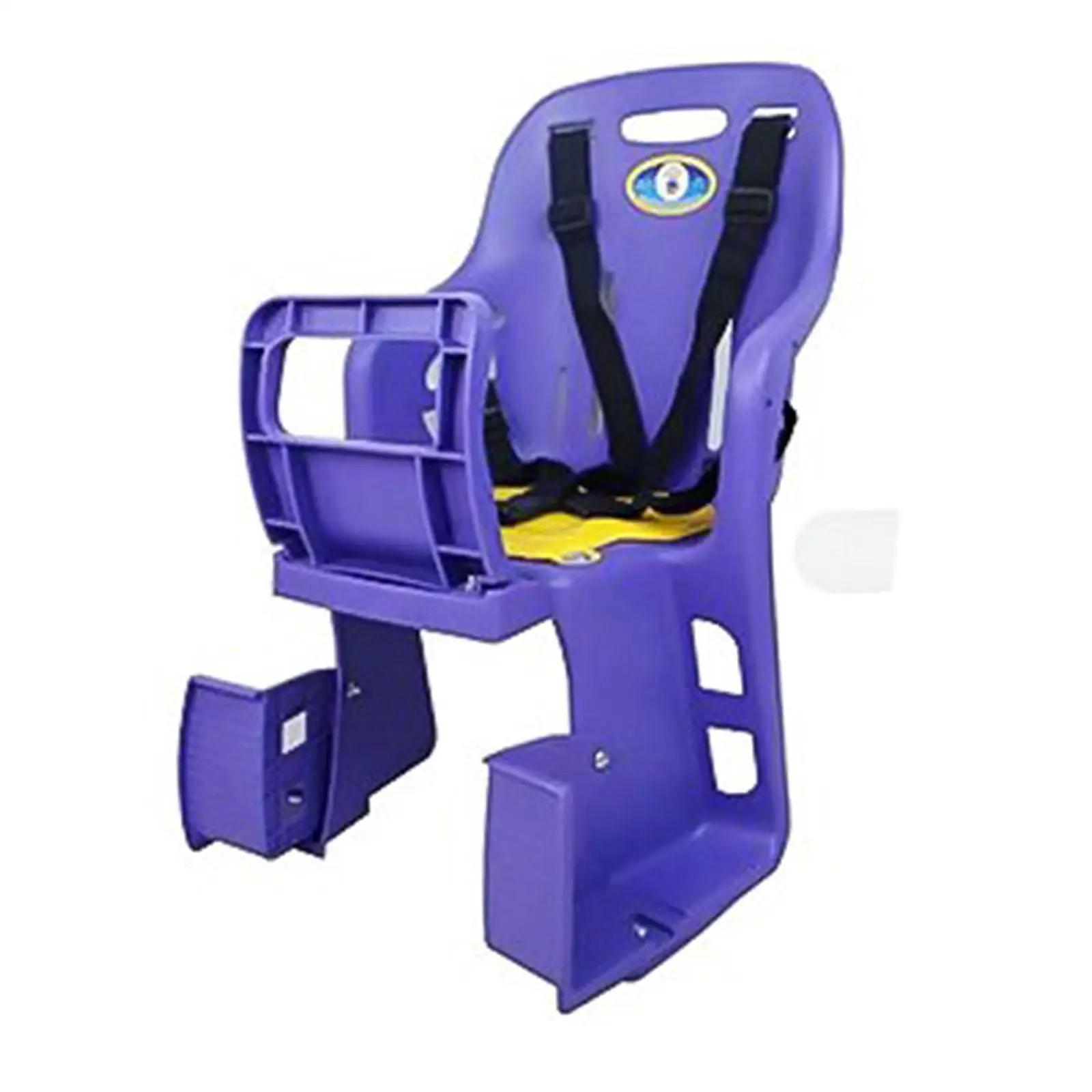Siège de vélo pour enfants, chaise bébé avec accoudoir, siège de vélo pour enfants, porte-enfant arr
