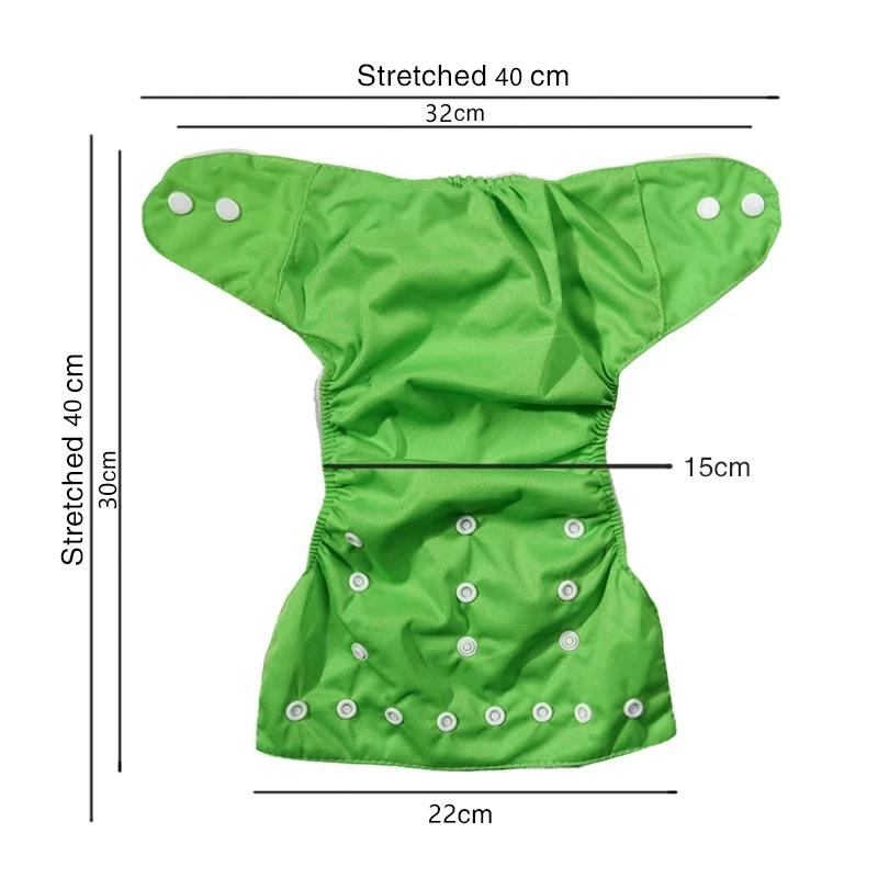Couches pour bébé lavables et réutilisables, grille en coton écologique, pantalon d'entraînement, co
