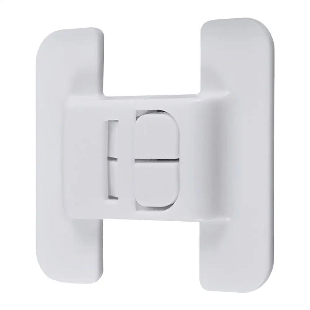 Serrure de porte de réfrigérateur, boucle fixe, auto-adhésive, sans poinçon, ferme-porte de réfrigér