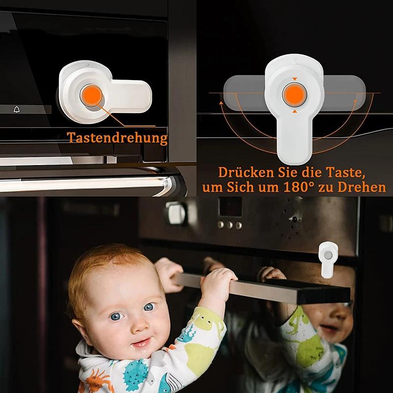 Serrure de four de sécurité pour bébé avec nouveau design, butée de porte de four, empêche bébé de j