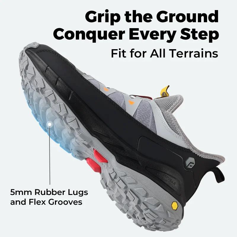 FitVille Chaussures de course extra larges pour hommes, confortables, antidérapantes, avec soutien d