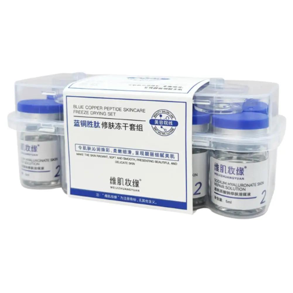 Poudre de peptide de cuivre GHK-CU lyophilisée : Améliore l'élasticité de la peau, réduit les ridule