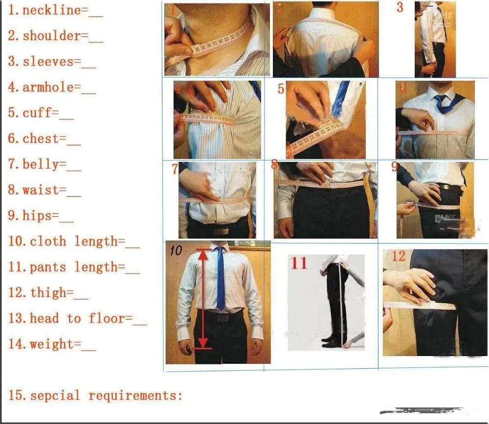 Costumes d'affaires pour hommes, marié de mariage, revers cranté, gilet à Double boutonnage, robe po