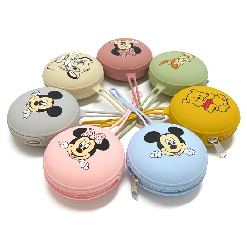 1 pièces Disney Silicone bébé mamelon sac est facile à transporter Silicone bébé de qualité alimenta