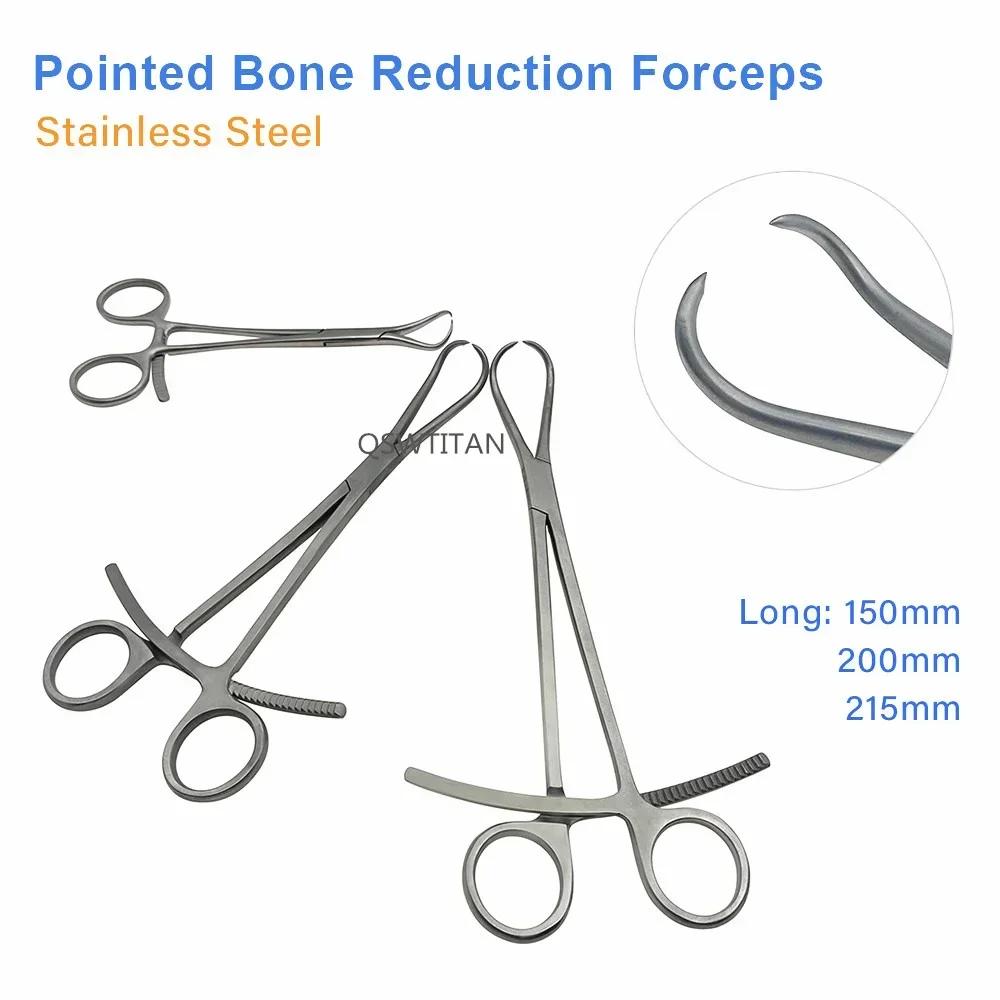 Forceps Orth4WD Sophia avec pointe pointue, réduction molécule, générateurs Orth4WD, acier inoxydabl