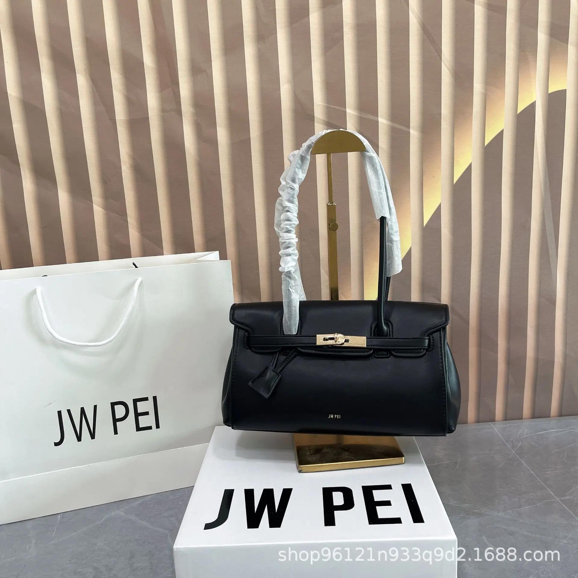 Sac à main 2026JW PEI Law Stick pour femme – Petit format, avec serrure, à porter à l'épaule ou sous