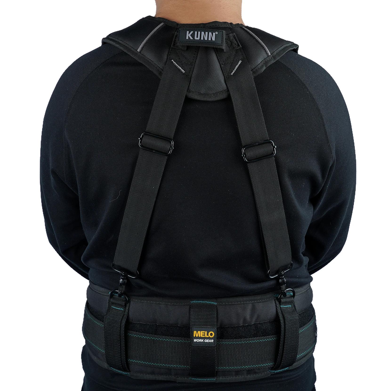 KUNN – bretelles de ceinture à outils rembourrées, pour charpentier, Construction, électricien, trav