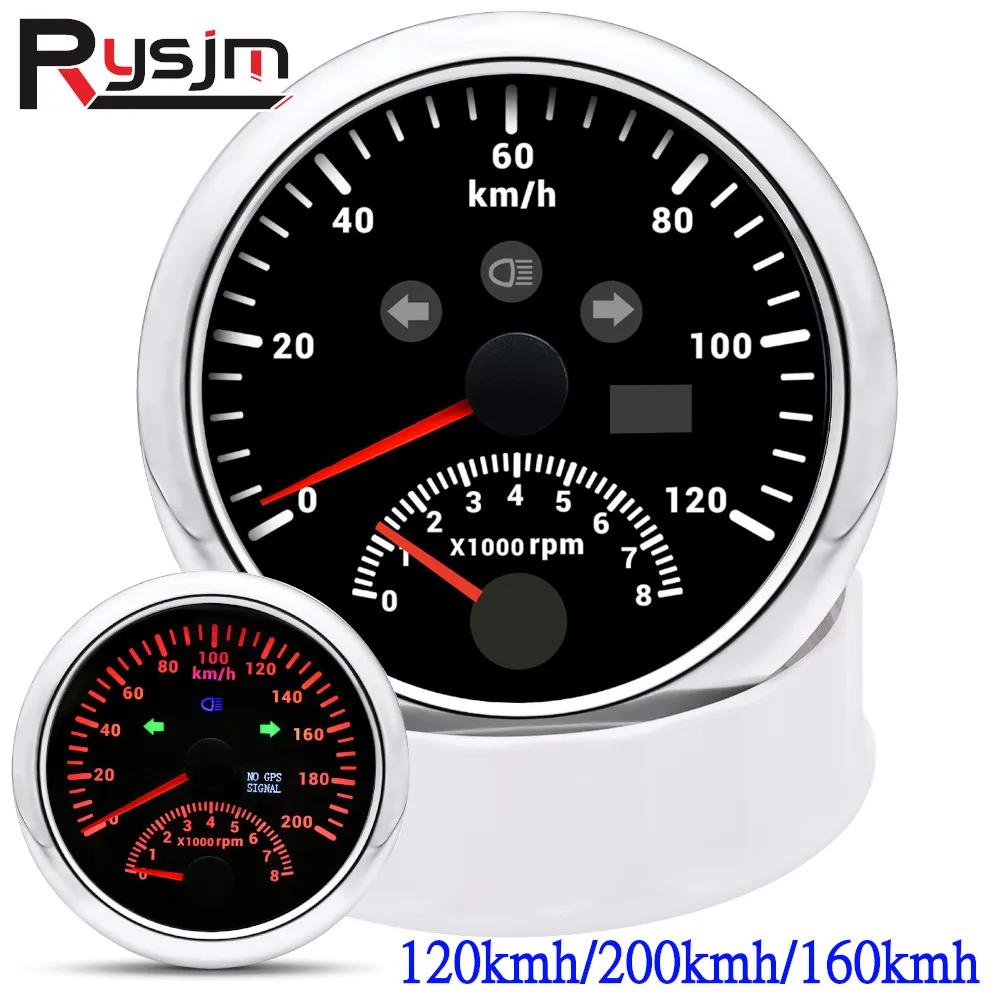 Compteur de vitesse GPS avec tachymètre, compteur de vitesse pour voiture, camion, bateau, odomcircu