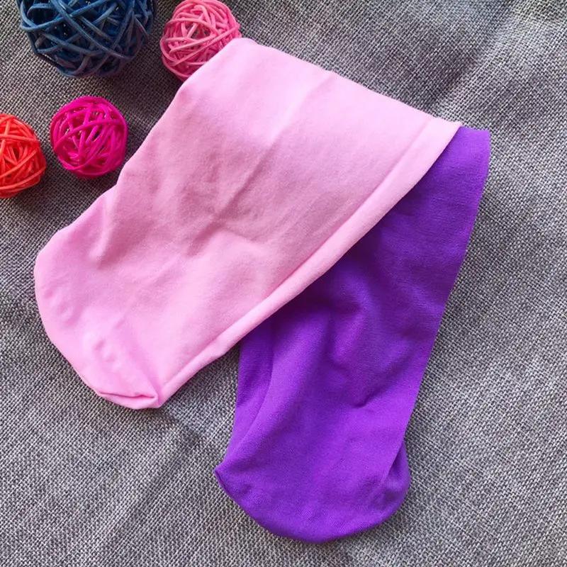 Collants mixtes couleur bonbon pour filles, pantalons extensibles pour bébés, pantalons slim pour fe