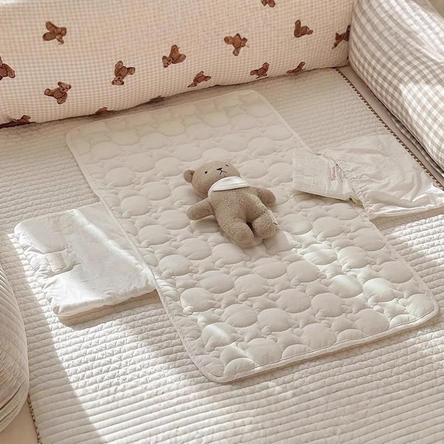 Couche à langer pliable pour bébé, imperméable, pour nouveau-né, Portable, Table à langer, drap de c