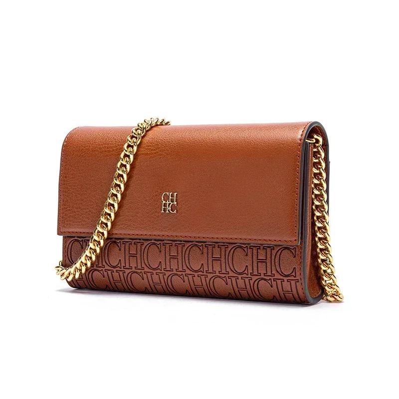 Sac à bandoulière polyvalent pour femme CH Festival Essential avec imprimé lettres, collection mode 