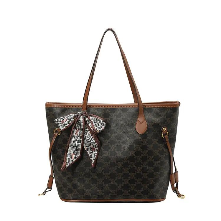 Sac à main en cuir de créateur pour femme, sac à bandoulière de luxe grande capacité, élégant sac à 