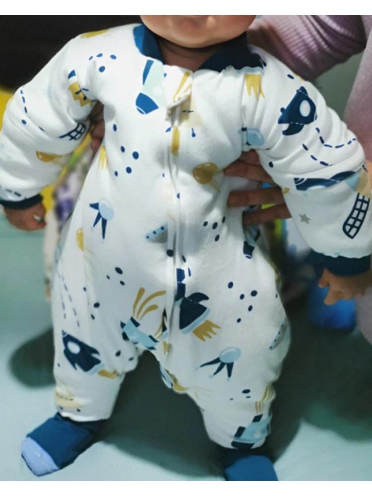 Sac de couchage bébé dessin animé - Pyjama quatre saisons en coton pour enfant en bas âge