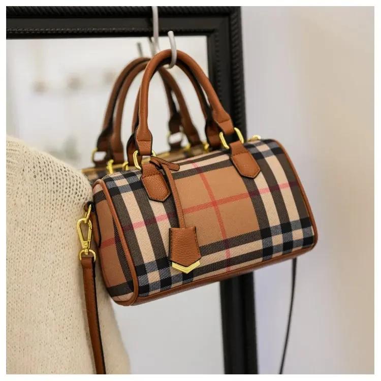 Nouveau Sac à Main Classique à Carreaux 2026, Exquis et Tendance, Sac Décontracté de Luxe pour Femme