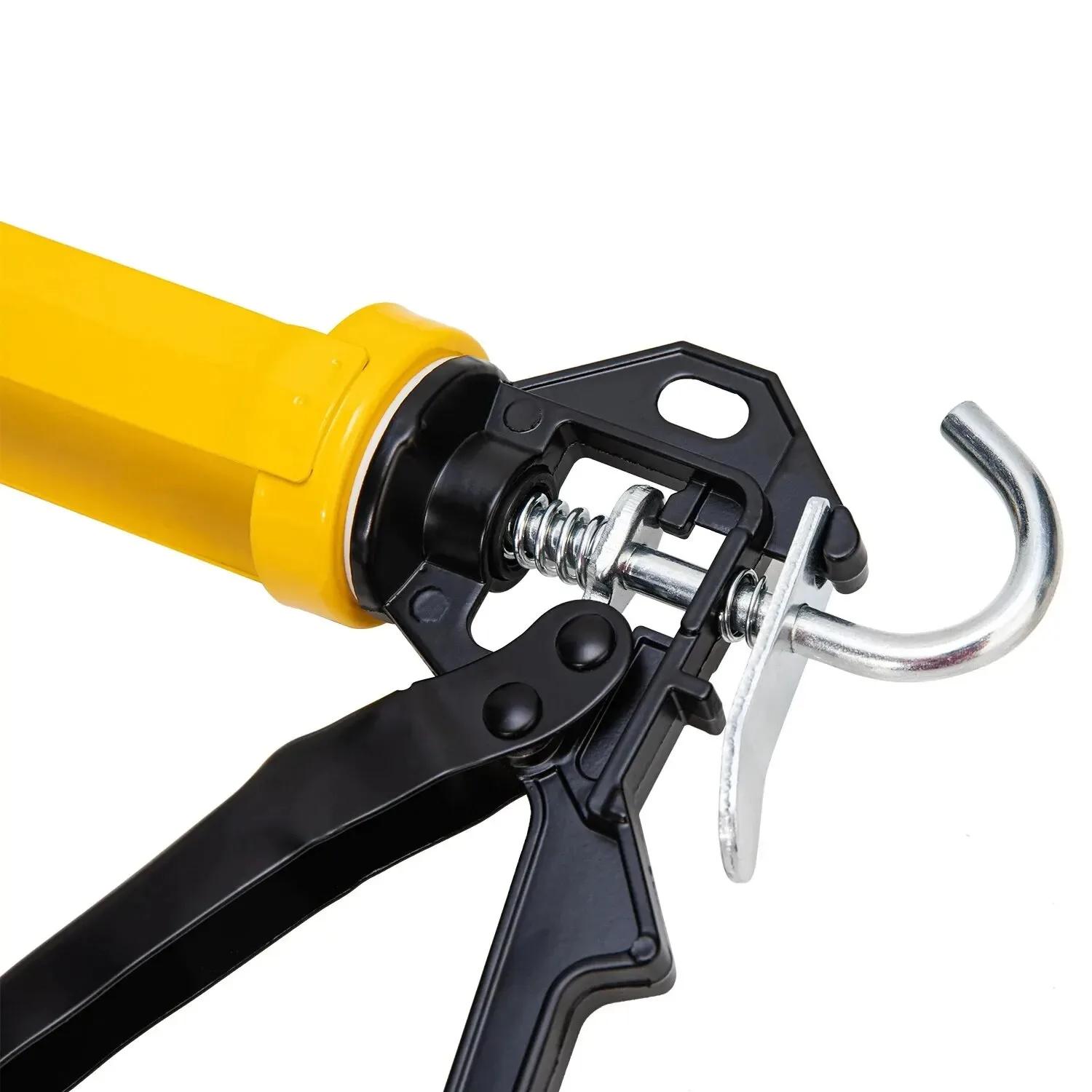 Pistolet à calfeutrage 9 pouces, mastic isolant, mastic, outil de remplissage de couture d'angle, pi