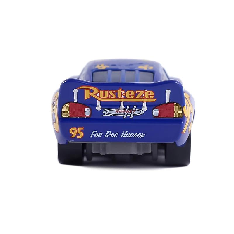 Disney Cars Pixar Cars 95-3ème génération bleu métal moulé sous pression jouet voiture 1:55 Lightnin