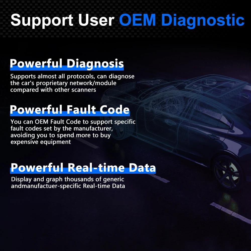 Vgate vLinker MC ELM327 V2.2 Bluetooth 3.0 4.0 Scanner OBD2 OBD 2 BimmerCode FORScan outils de Diagn