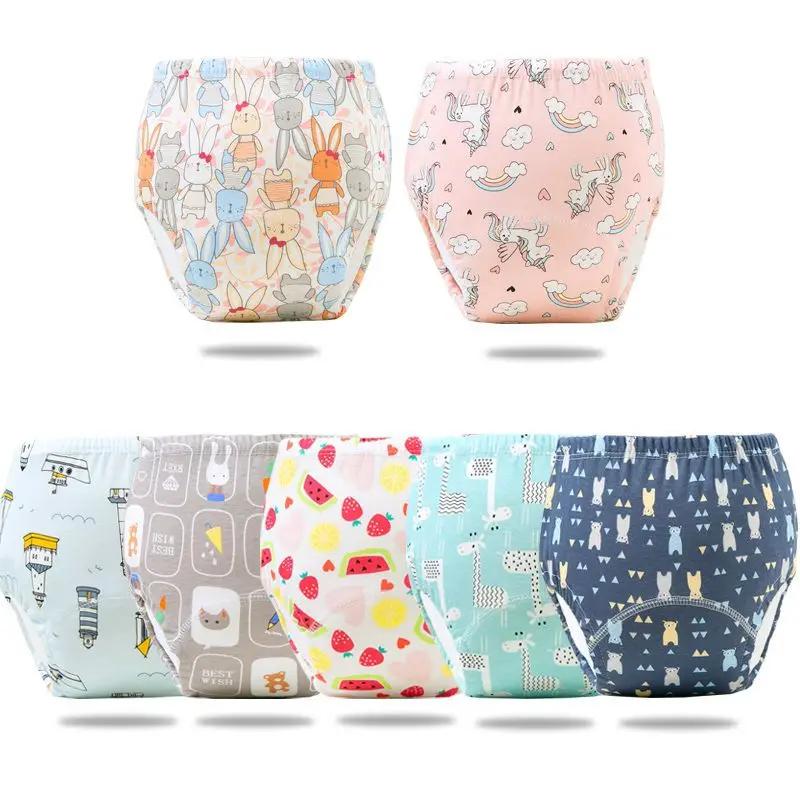 Couche-culotte écologique réutilisable pour bébé, pantalon d'entraînement, imperméable, lavable, en 