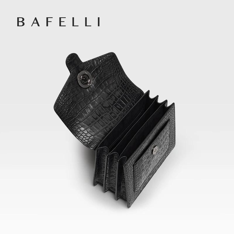 2025 nouveau sac à main femme BAFELLI sacs en cuir véritable pour femmes marque de créateur de luxe 