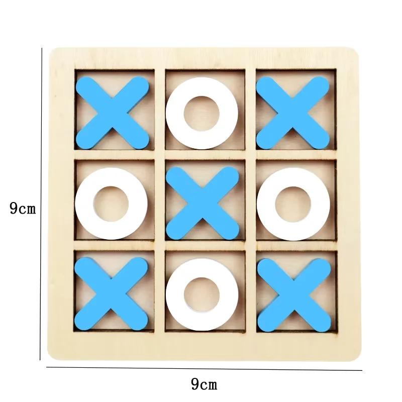 Jeu d'Échecs Montessori en Bois pour Enfant, Mini Puzzle d'Interaction, Entraînement du Cerveau, App