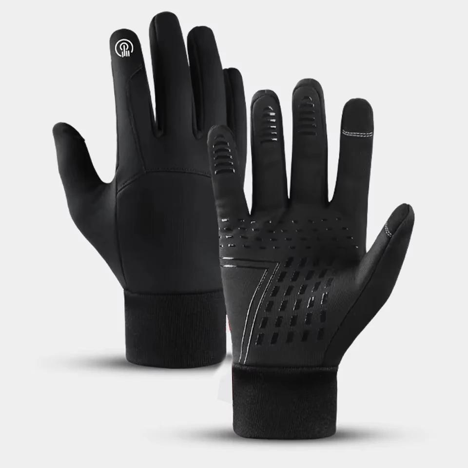 Automne hiver gants de cyclisme en plein air salle de sport Fitness sport course chaud écran tactile