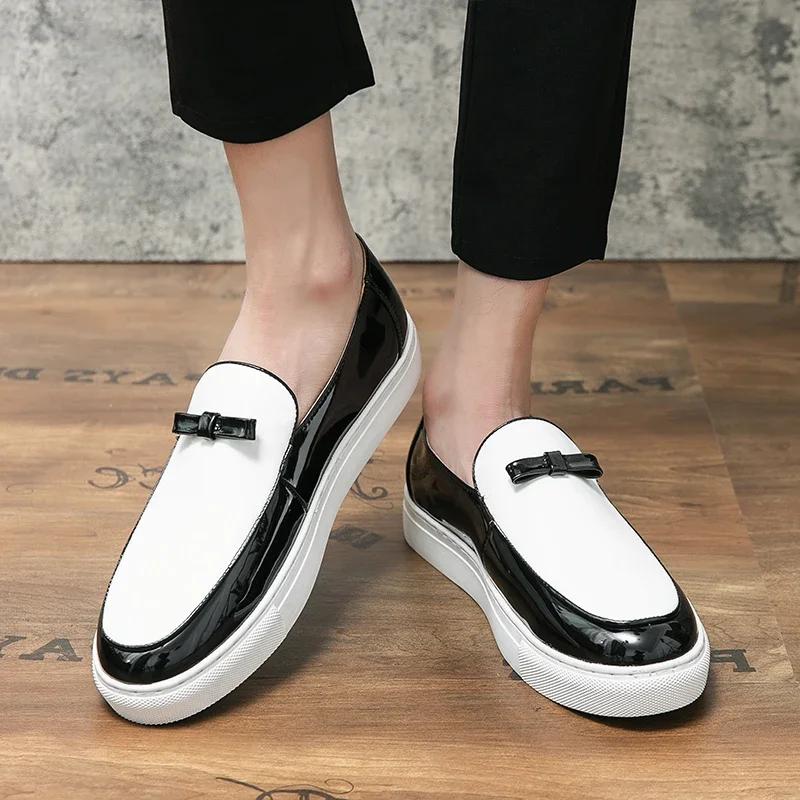 Italie hommes chaussures décontractées été mocassins en cuir chaussures de bureau pour hommes mocass