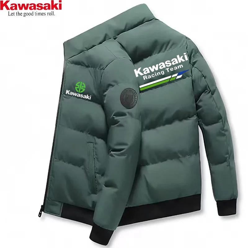 Kawasaki nouvelle veste épaisse, veste chaude en coton, veste de sport d'hiver décontractée, veste c
