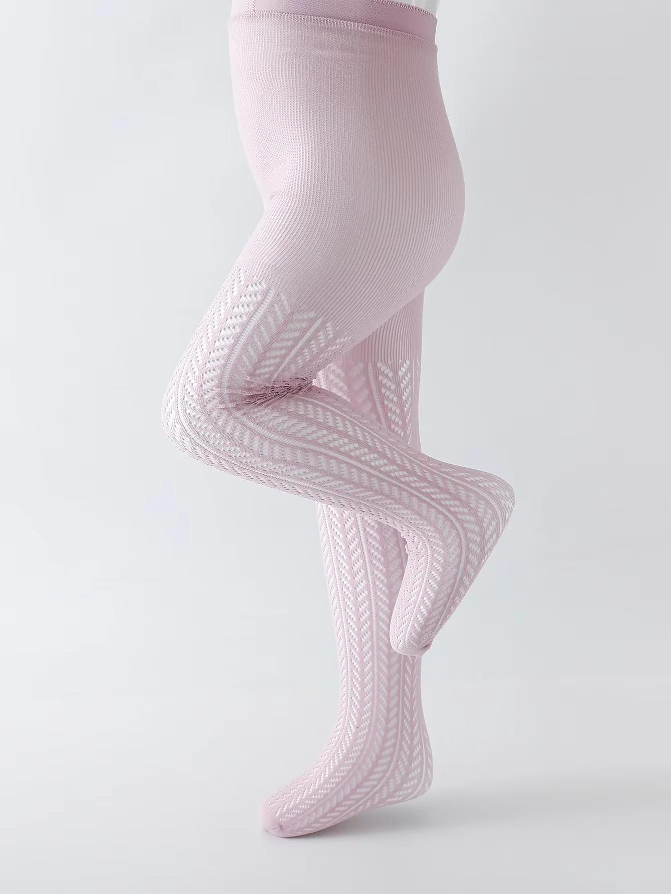 1 paire de bas d'été en maille fine pour enfants, collants Lolita en résille mignons Vintage coréens