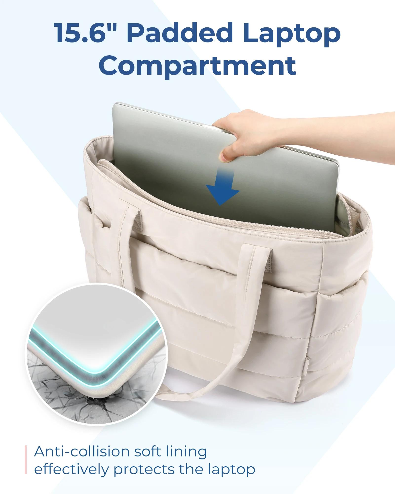BAGSMART-Sac fourre-tout grande capacité pour femme, sac à main polyvalent, sac à provisions, sac de