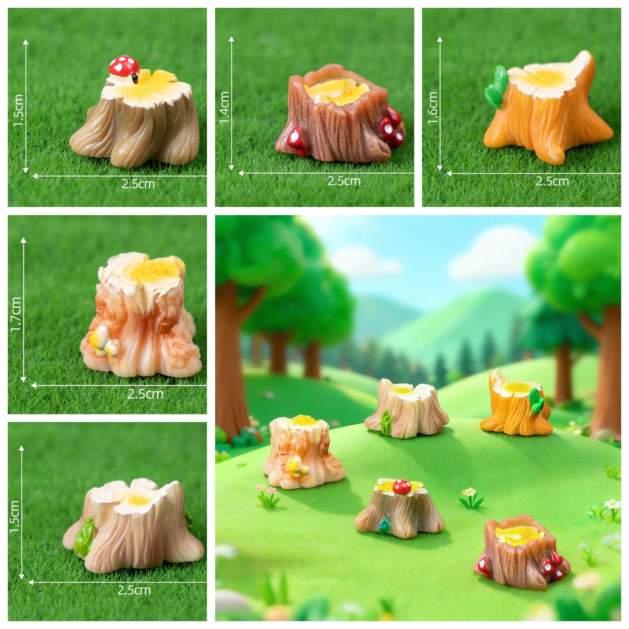Accessoires de jardin féerique à monter soi-même, Statue d'ornement Miniature, Figurines pour Pot de