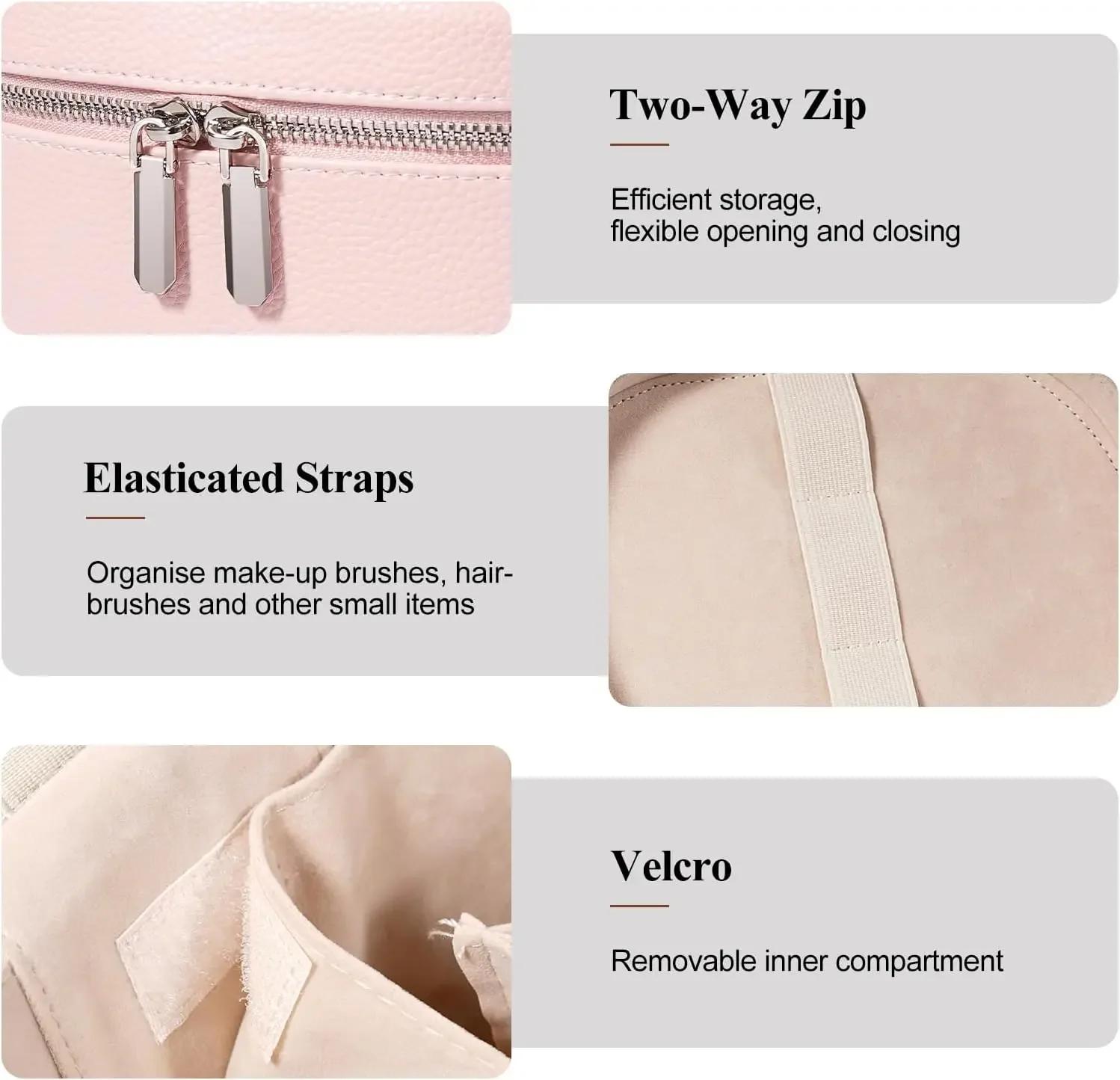Sacs de rangement cosmétiques portables, trousse de maquillage, trousse de toilette pour femmes, tro