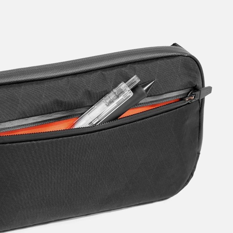 Pochette fine 2 X-Pac, sac à main portable imperméable et résistant à l'usure, sac de rangement pour