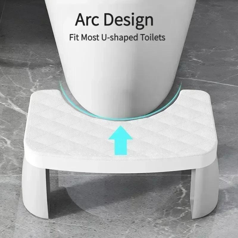 Nouveau raisonnable imperméable Squatty pot toilette tabouret toilette pied tabouret Squat tabouret 
