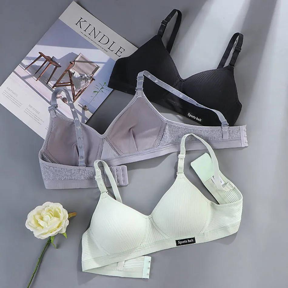 Sous-vêtements de Sport pour adolescentes, sans couture, sans armatures, soutien-gorge d'entraînemen