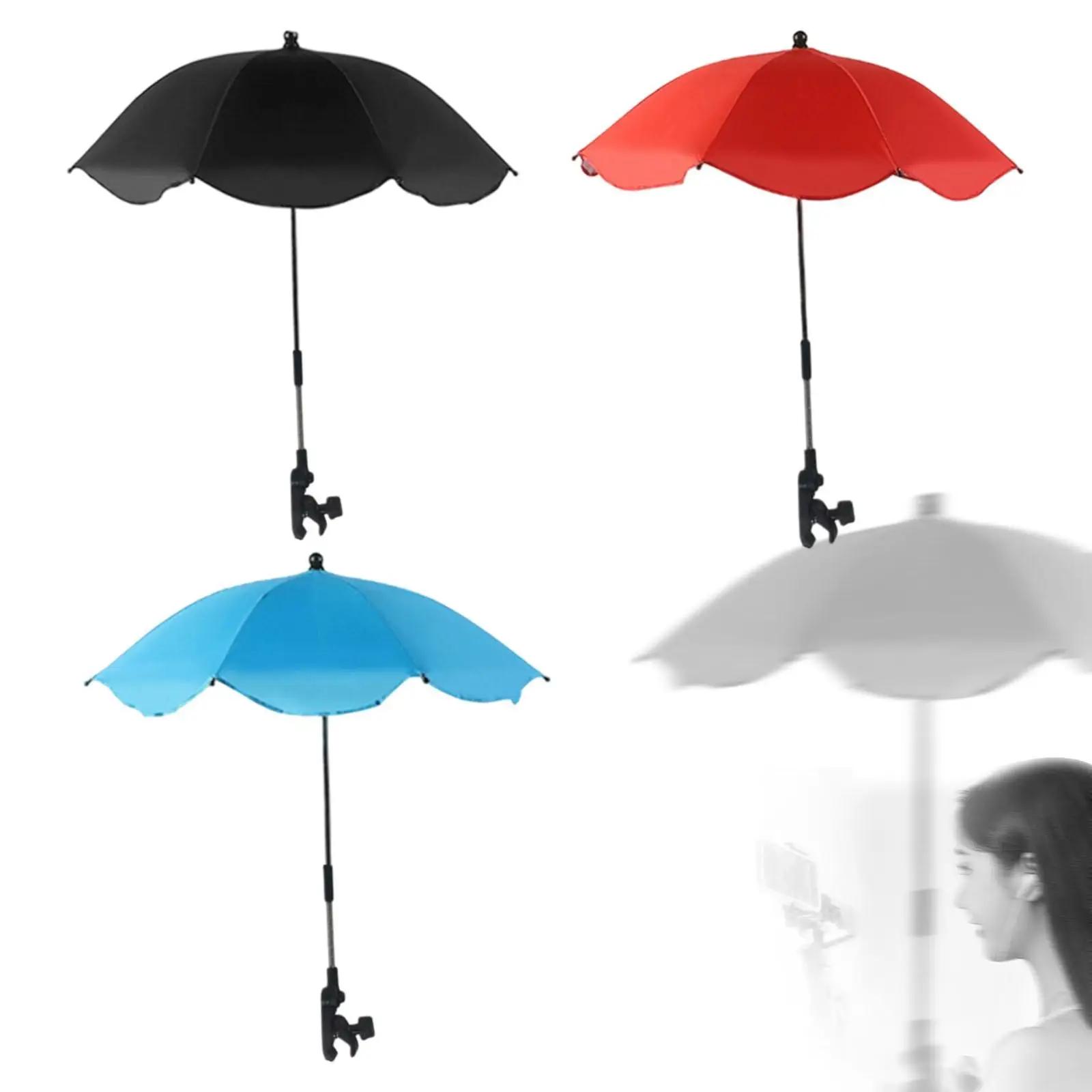 Parasol de poussette, chaise de Sport, Parasols avec pince réglable, Protection solaire, étanche, po