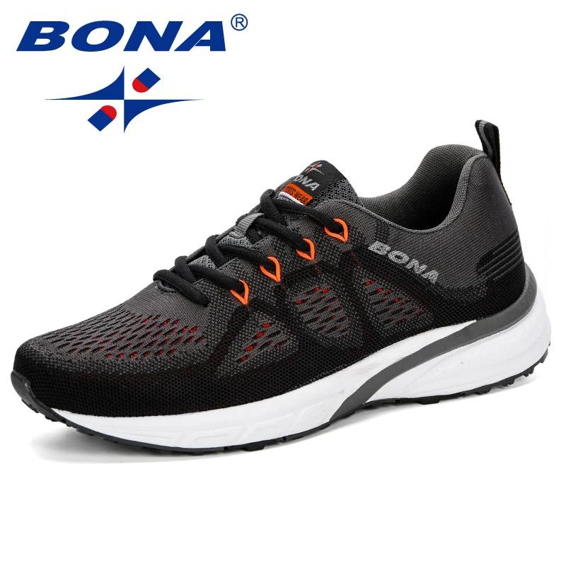 Chaussures de course confortables BONA, chaussures de sport respirantes et antidérapantes, chaussure