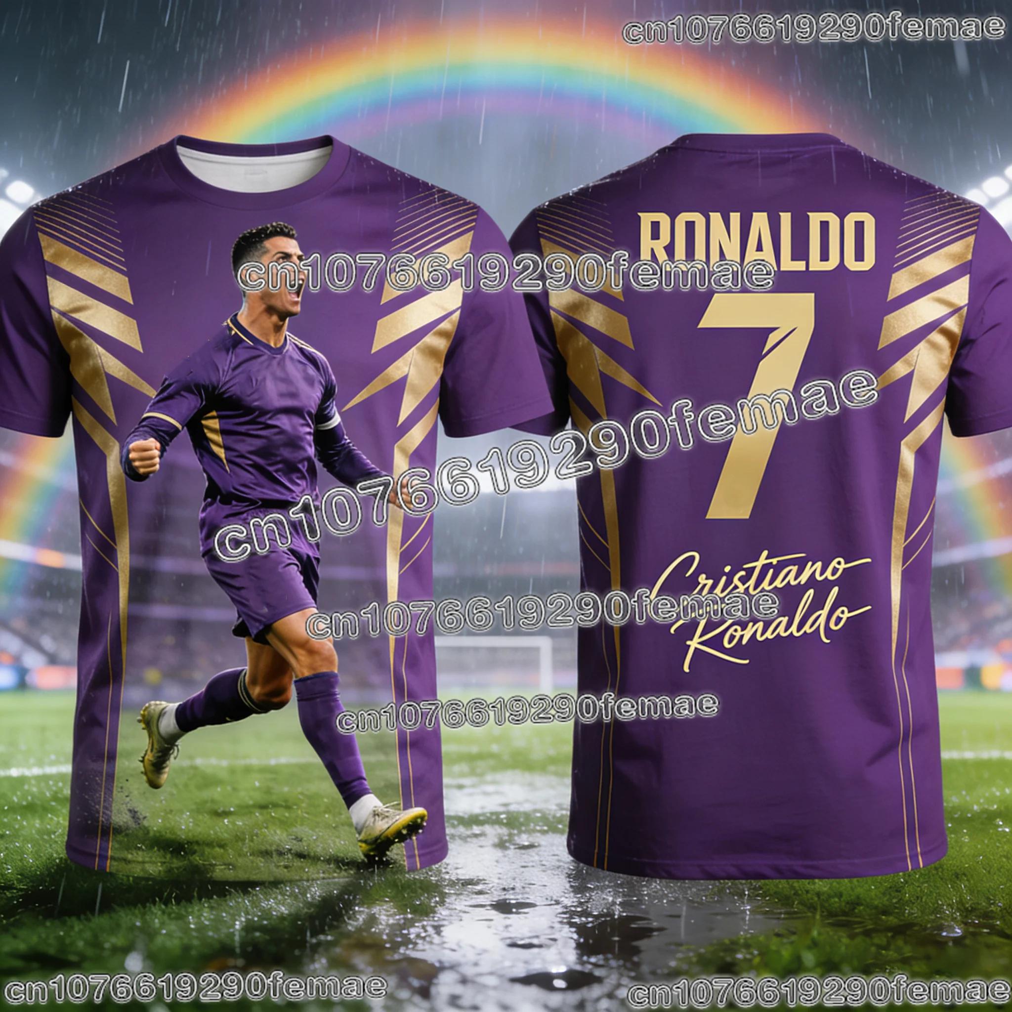 2026 Ronaldo # Maillot de football 7 Fan Edition pour adultes et enfants, chemise d'entraînement de 