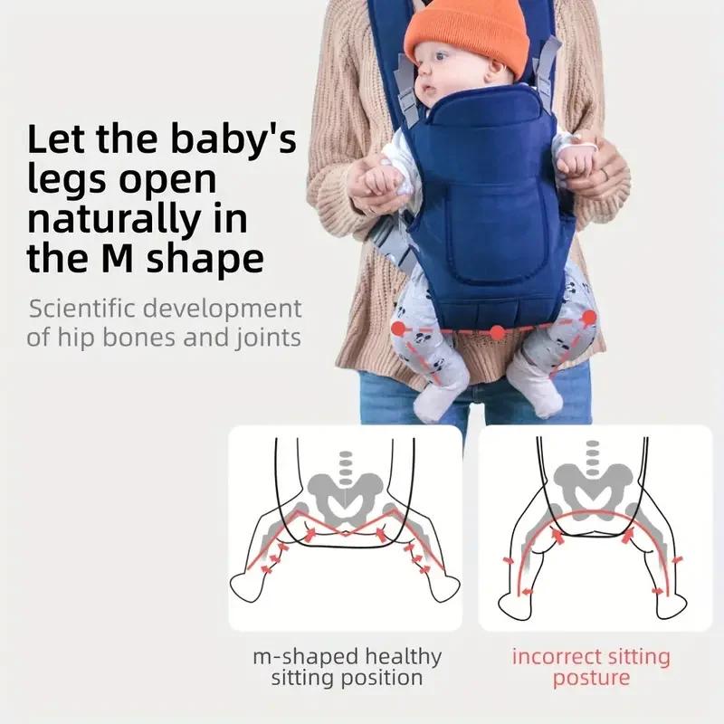 Écharpe bébé Electrolux polyvalente pour toutes les saisons, portée avant et arrière, multifonctionn