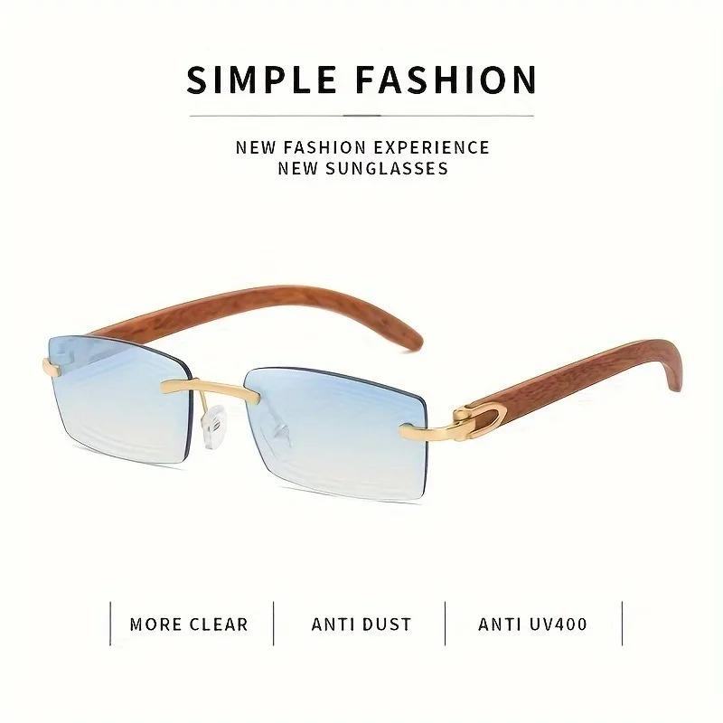 6 lunettes de mode rétro, accessoires photo de mode, lunettes décoratives pour hommes