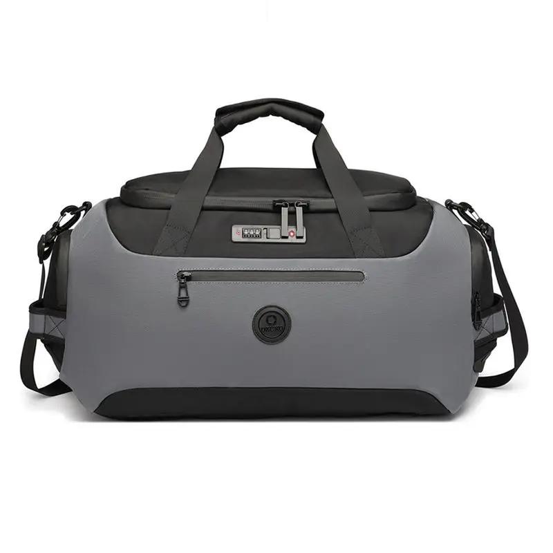 OZUKO-Sacs à main intelligents de grande capacité pour hommes, sacs à bagages à main d'affaires, sac