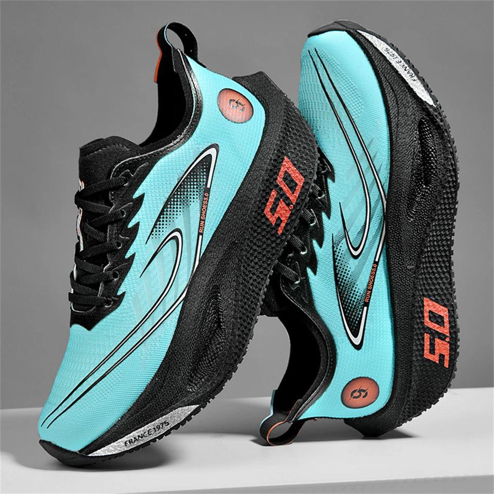 Chaussures de course légères et respirantes en mesh pour hommes - Antidérapantes, baskets athlétique