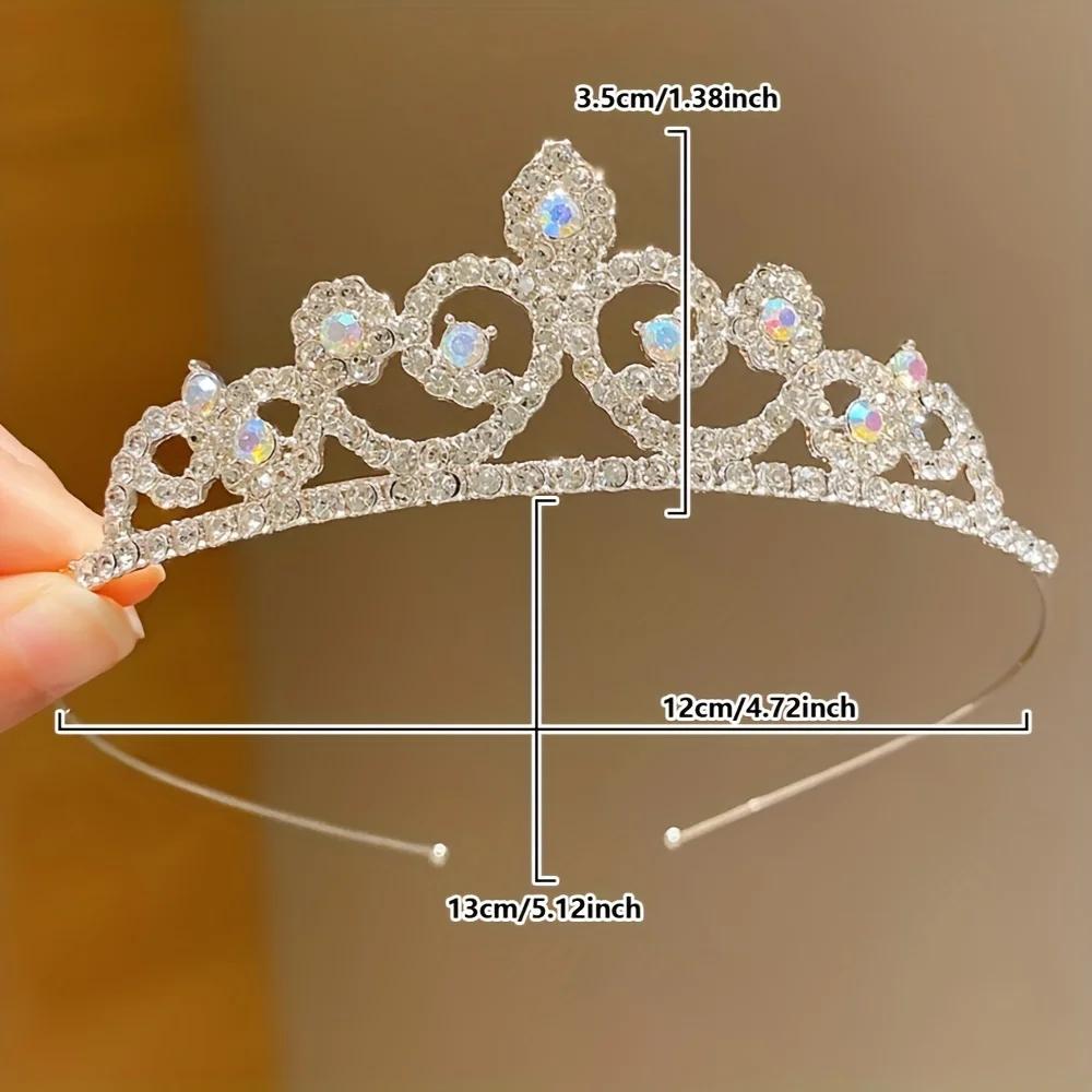 Cerceau de cheveux couronne mignon pour enfants, 1 pièce, cadeaux d'anniversaire pour filles