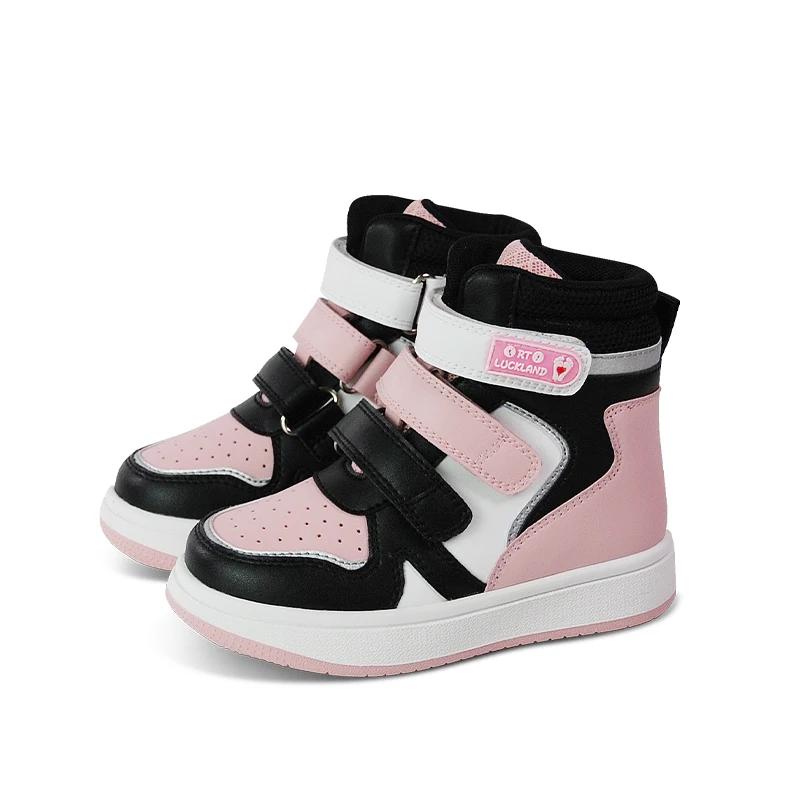 Ortoluckland – baskets orthopédiques pour petites filles, chaussures orthopédiques en cuir pour enfa