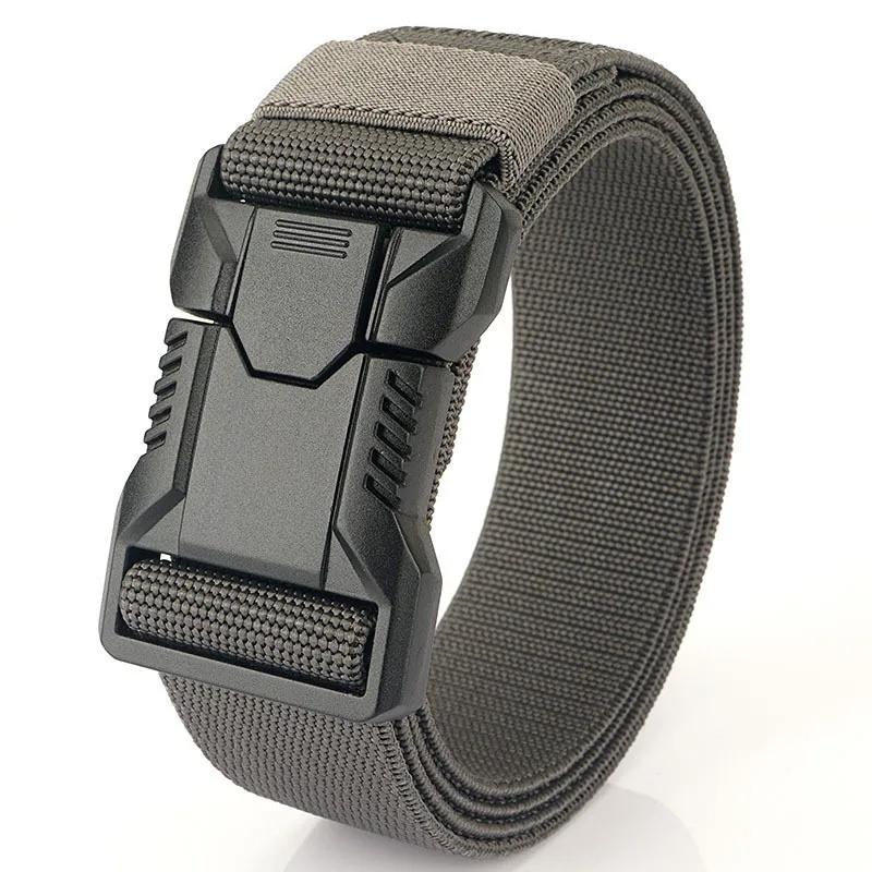 Véritable ceinture tactique à dégagement rapide, ceinture militaire d'extérieur en Nylon véritable s