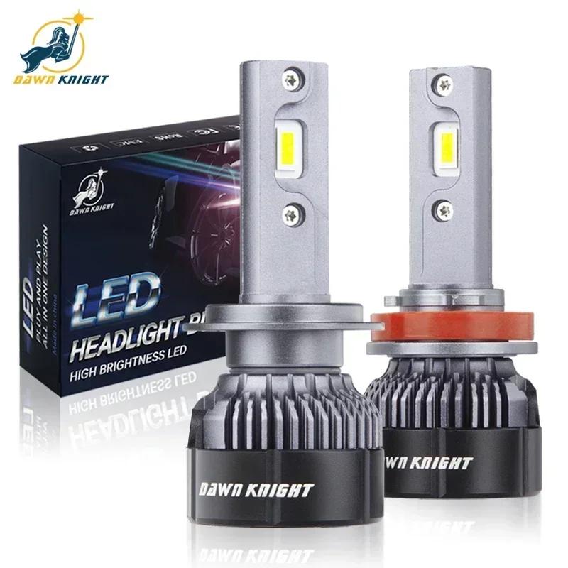 DAWNKNIGHT K5C Mini 40W H7 H4 Version longue durée ampoule de phare Led 4300K K6C Led HB3 H11 ampoul